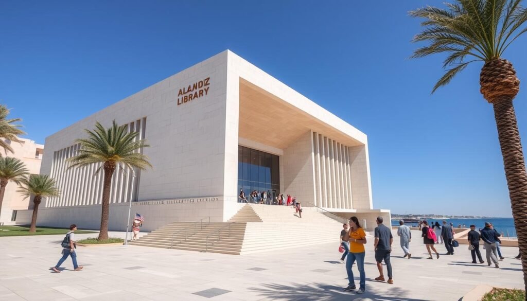 Alexandria Library and Mediterranean coast for 14 Day Egypt Itinerary during Egypt Tours from New York 2026/2027