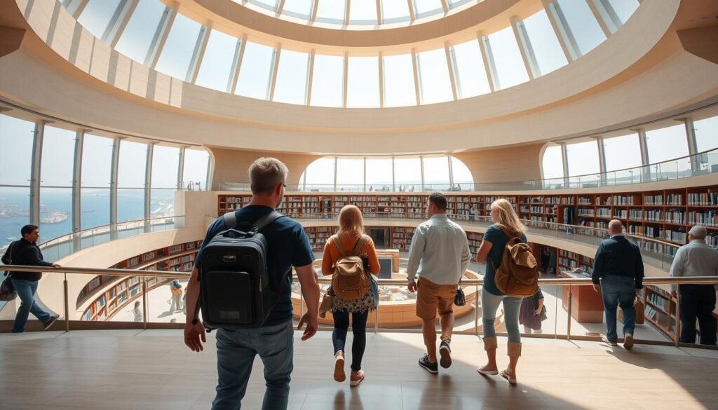 Alexandria Library and coastline - 14 Day Egypt Itinerary for California travelers