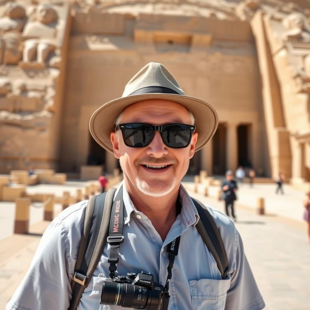 Australian professional from Perth at the Valley of the Kings - testimonial for 2026/2027 travel planning