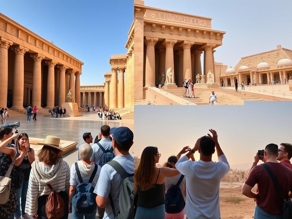 Grand Egyptian Museum and eclipse tour