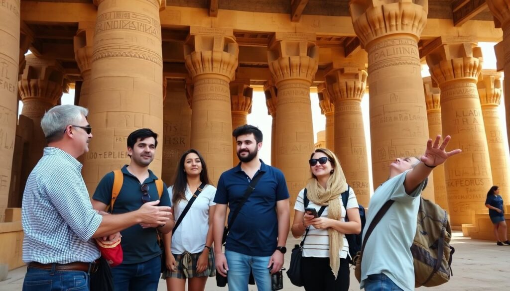 Guided tour at Karnak Temple with small group and professional Egyptologist