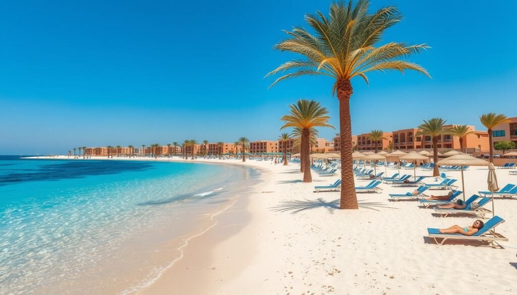 Hurghada beach resort and Red Sea for 9 Days in Egypt tour during Egypt Tours from Ireland 2026/2027