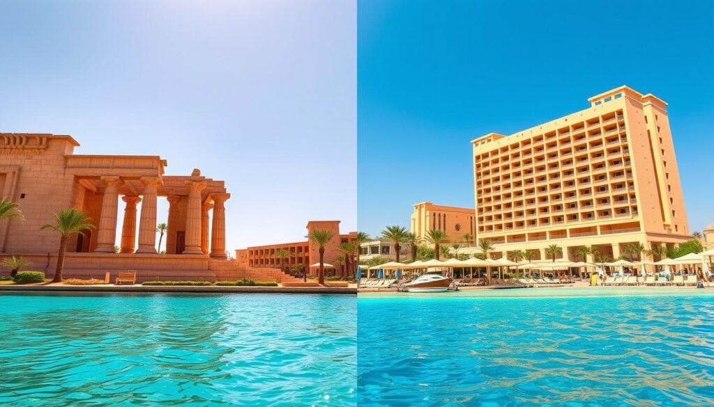 Hurghada beach resort with pyramids - 12 Day Guided Tour to Egypt