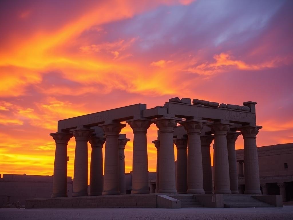Luxor Temple at sunset during a 6-day Egypt tour - Best Egypt Tour Packages from UK for 2026