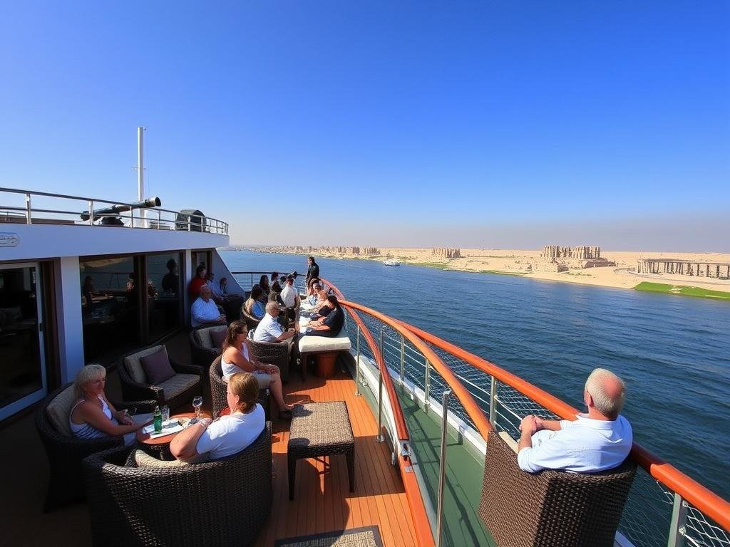 Luxury Nile cruise for eclipse viewing