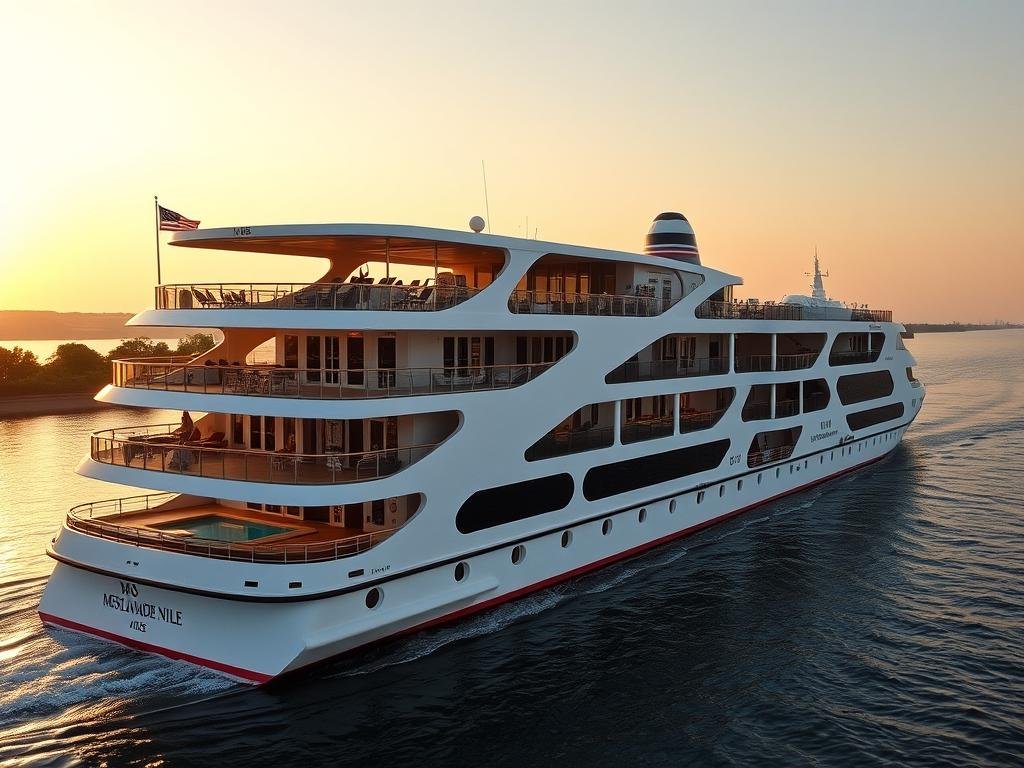 MS Esplanade Nile cruise ship featuring modern design and luxury amenities