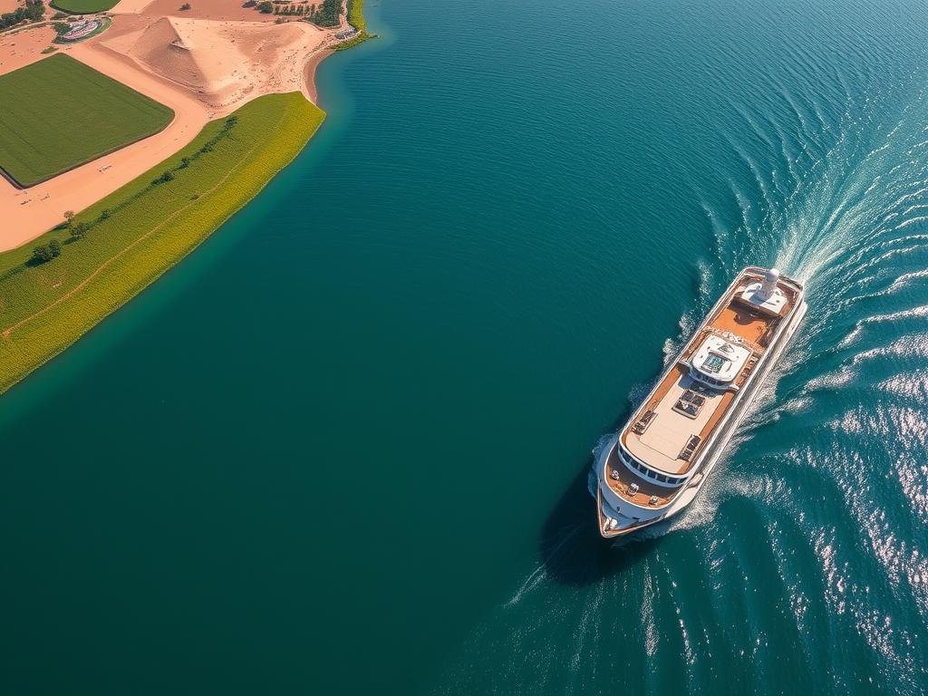 Nilkreuzfahrtschiff zwischen Luxor und Assuan - Highlight der Egypt Tours from Germany 2026/2027