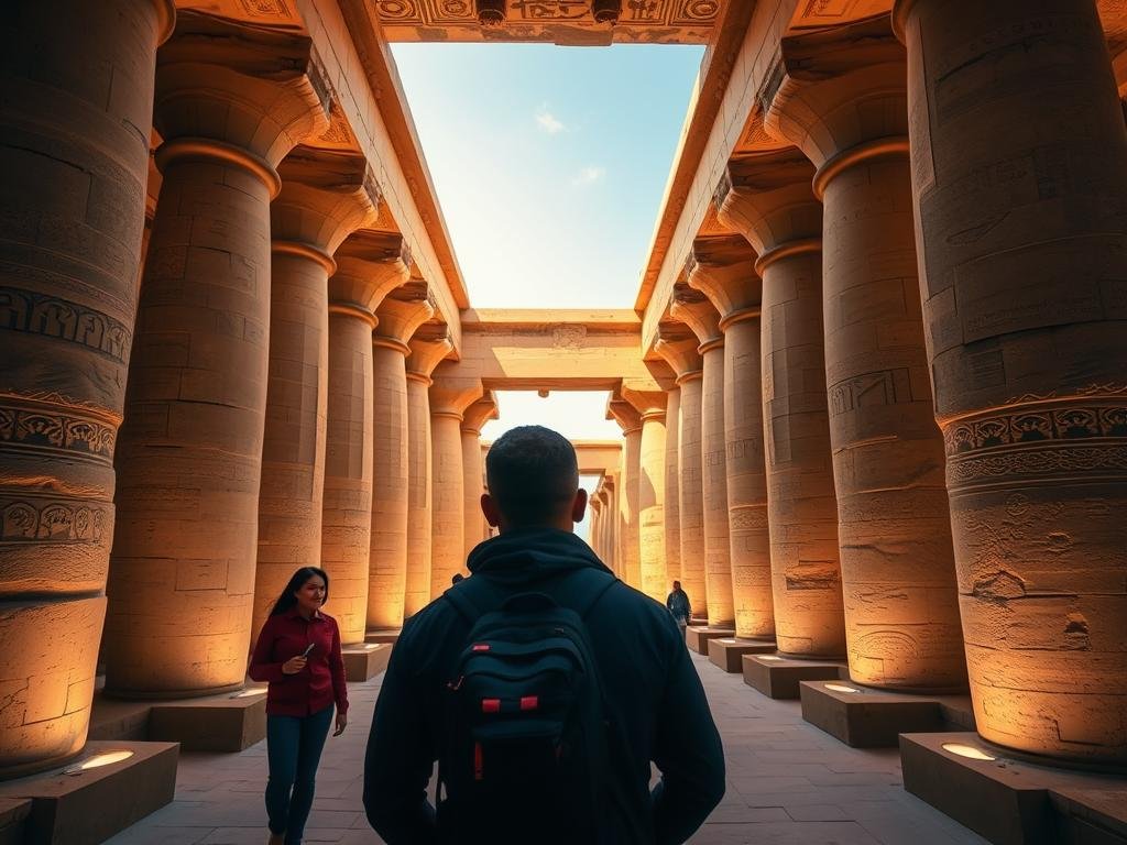 Private guided tour at Karnak Temple with exclusive access areas not available to regular visitors