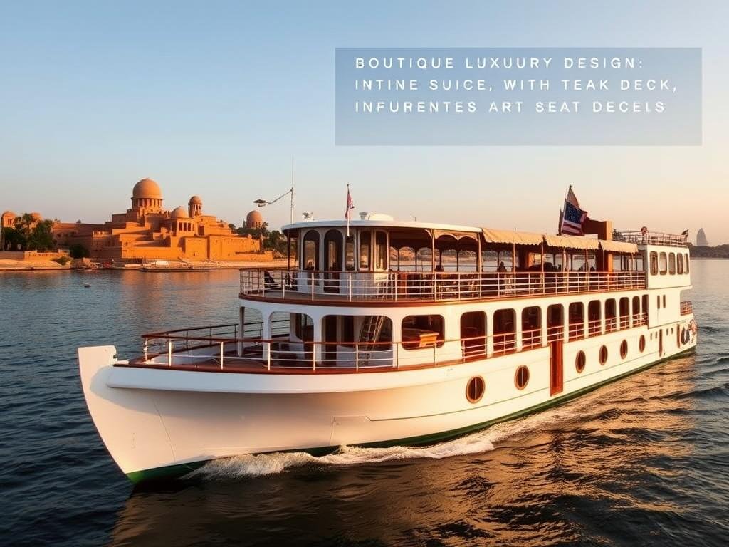 Sanctuary Sun Boat III featuring boutique luxury design and intimate atmosphere