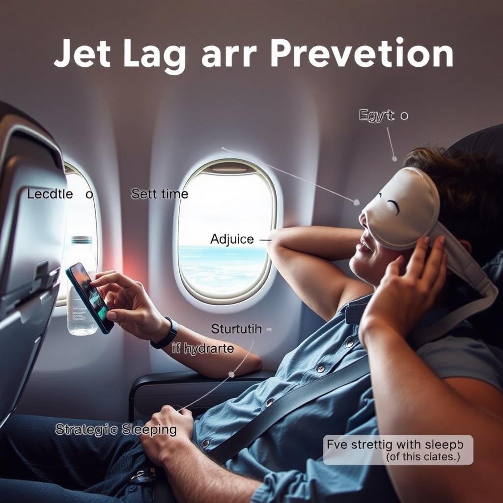 Tips for California travelers during long-haul flight to Egypt