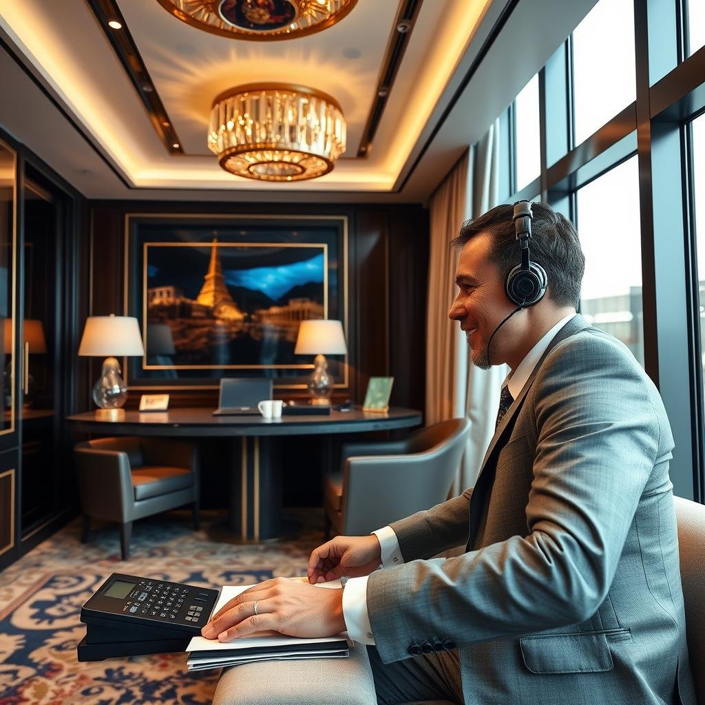 VIP concierge team providing 24/7 support to Nile cruise travelers via luxury satellite phones